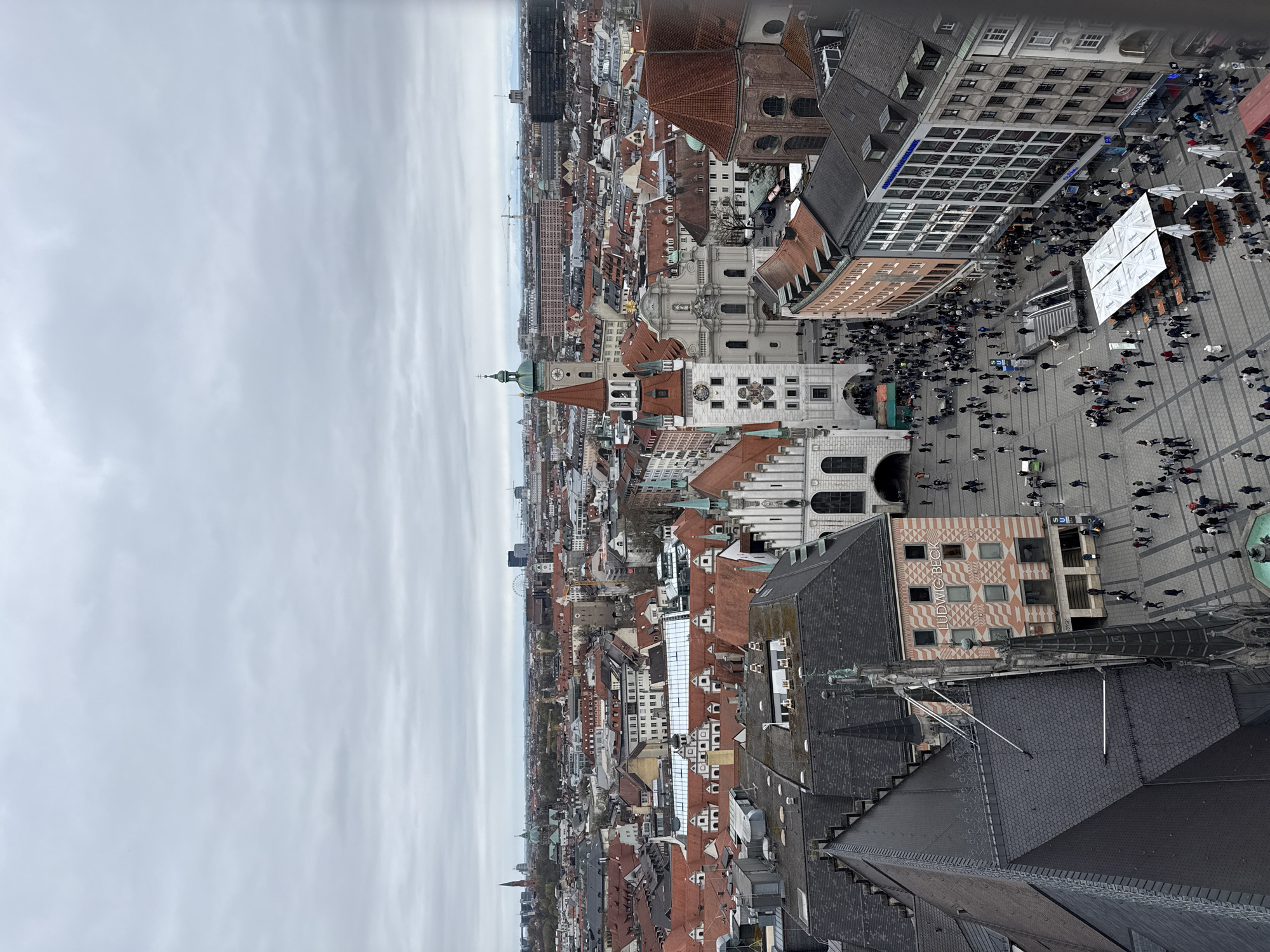 Visitors gather at historic Asam Church in Munich
