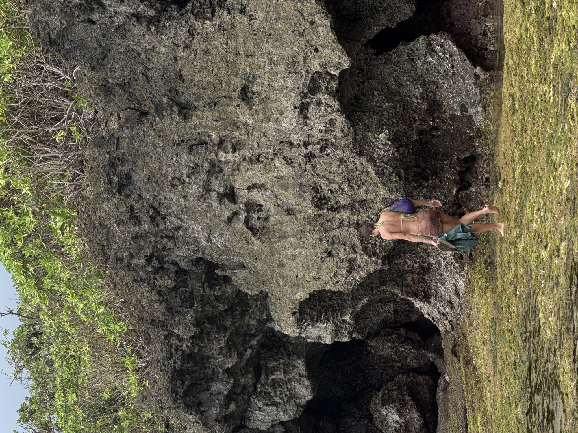 Early morning coastal exploration in San Isidro, Philippines