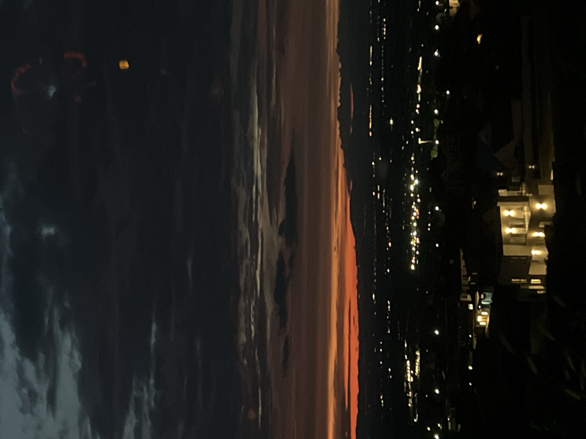 Dramatic sunset documented over Markovo, Bulgaria in evening sequence
