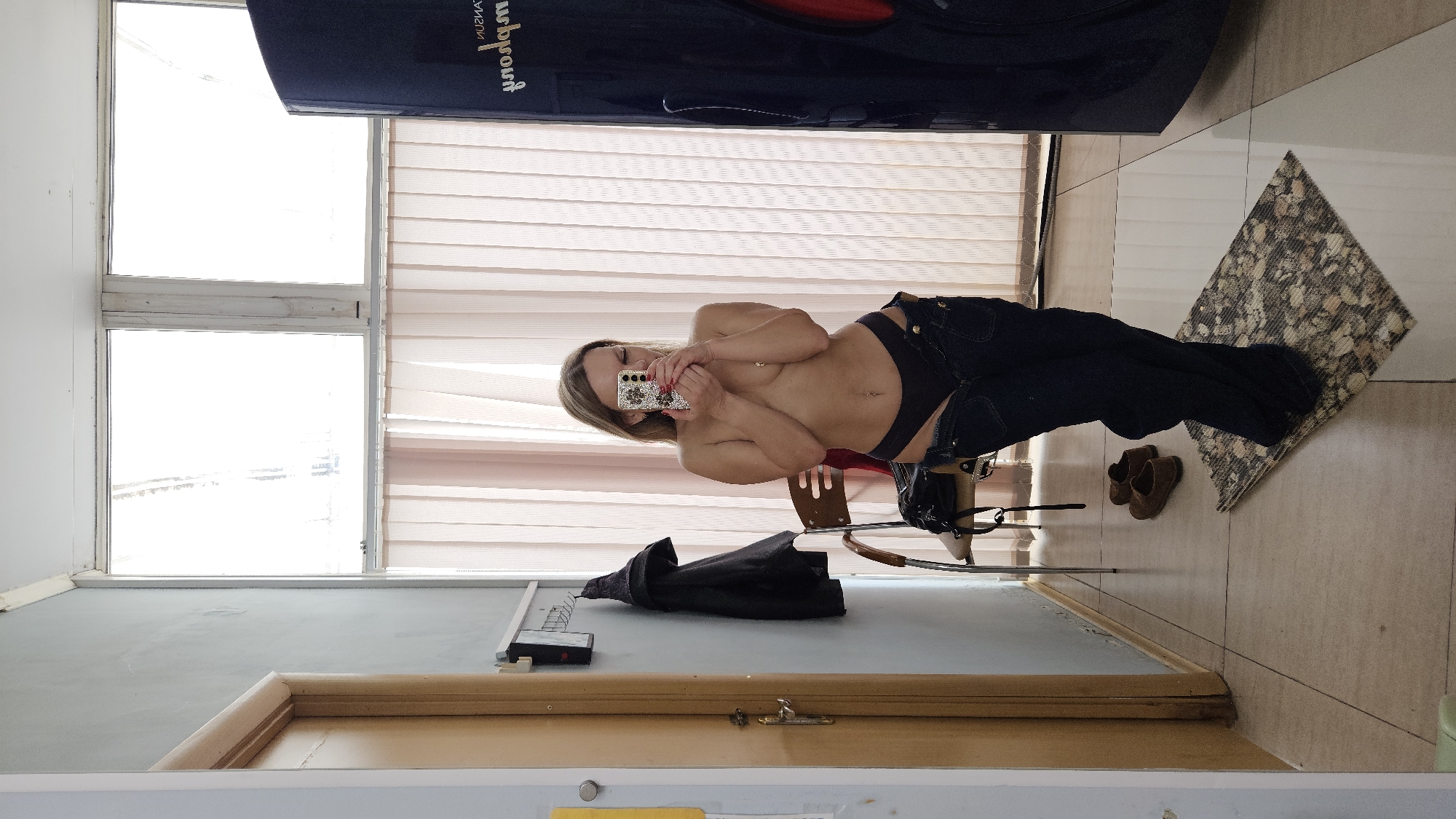 Morning moments captured in Sevastopol: indoor selfies, park walkway