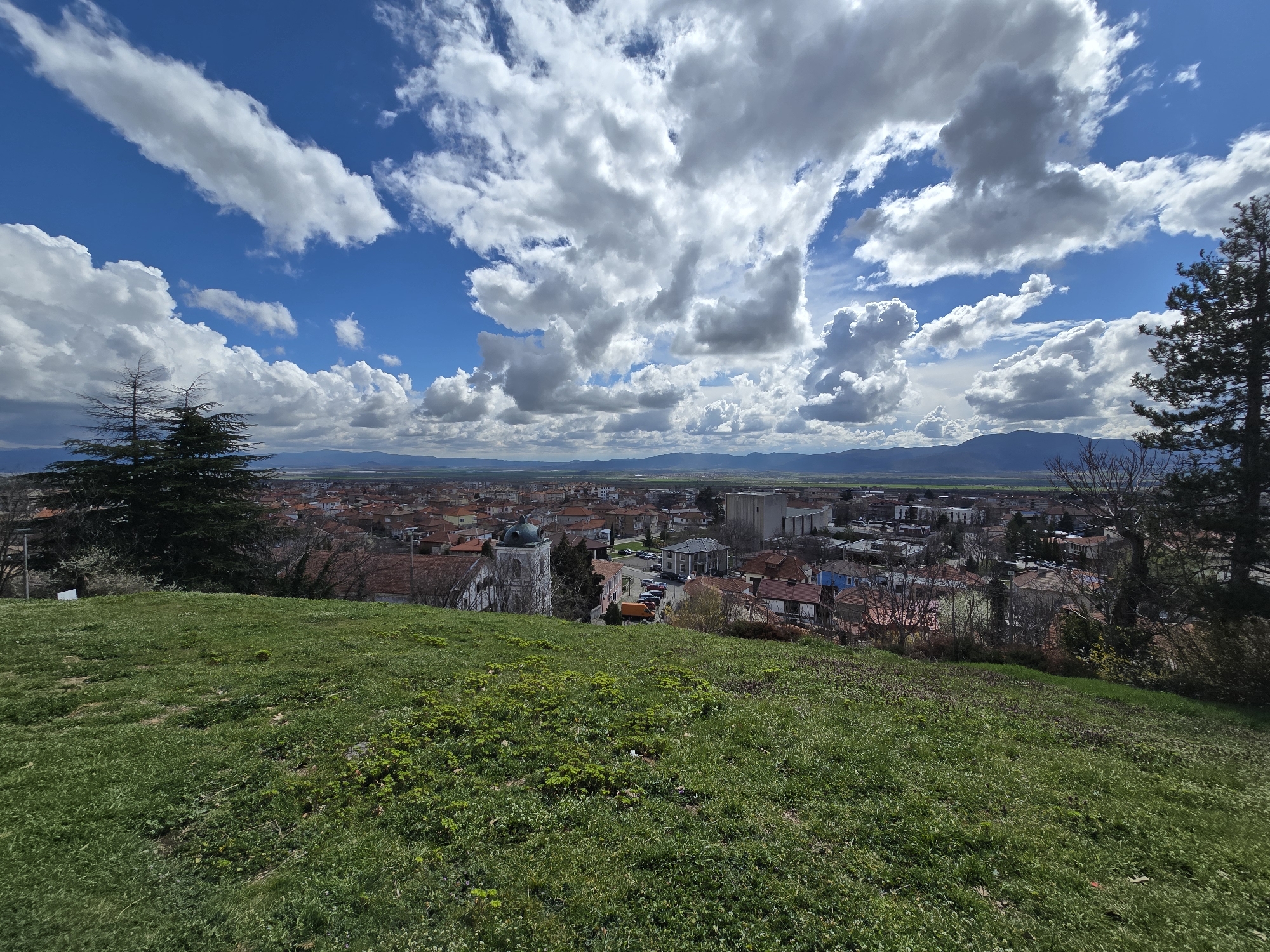 Witness documents scenic mountain town Sopot, Bulgaria landscapes