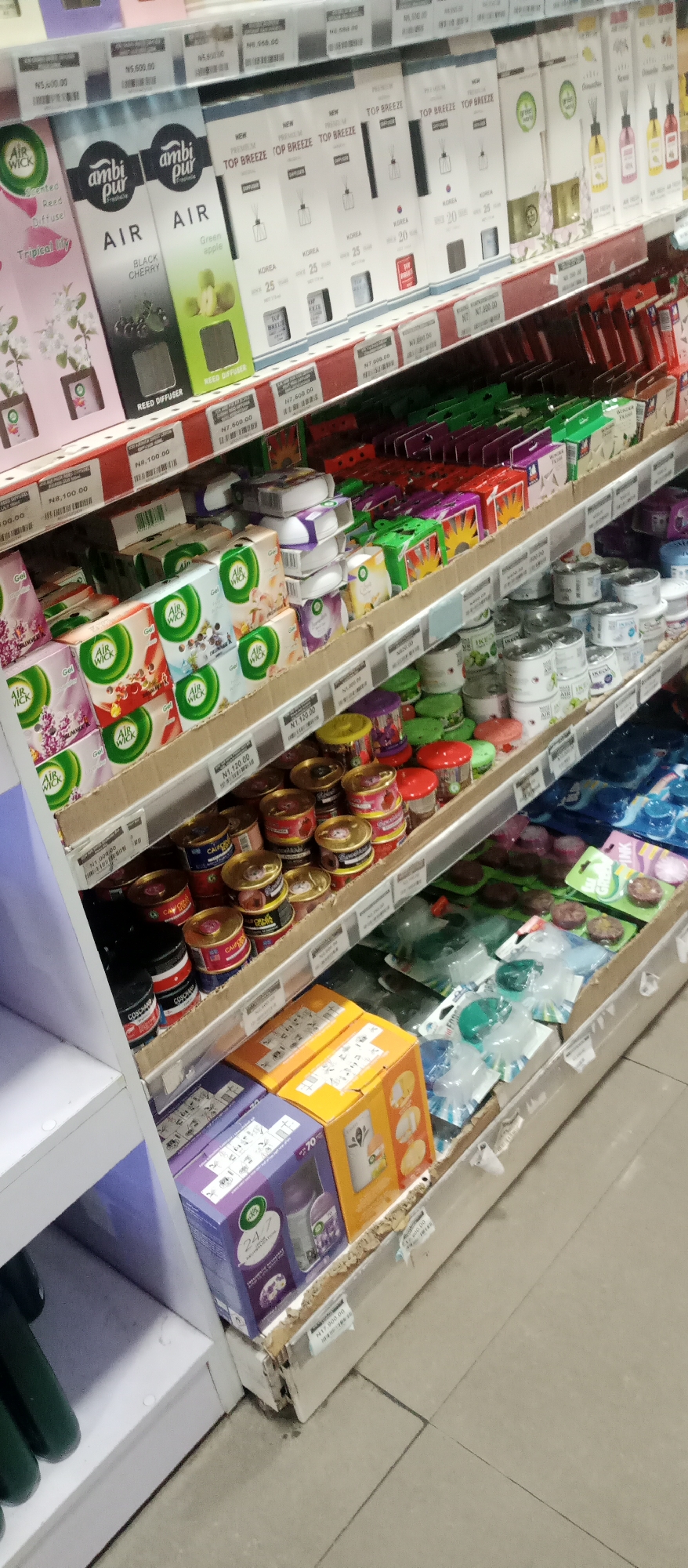 Shopping excursion through retail stores in Gwarinpa, Nigeria
