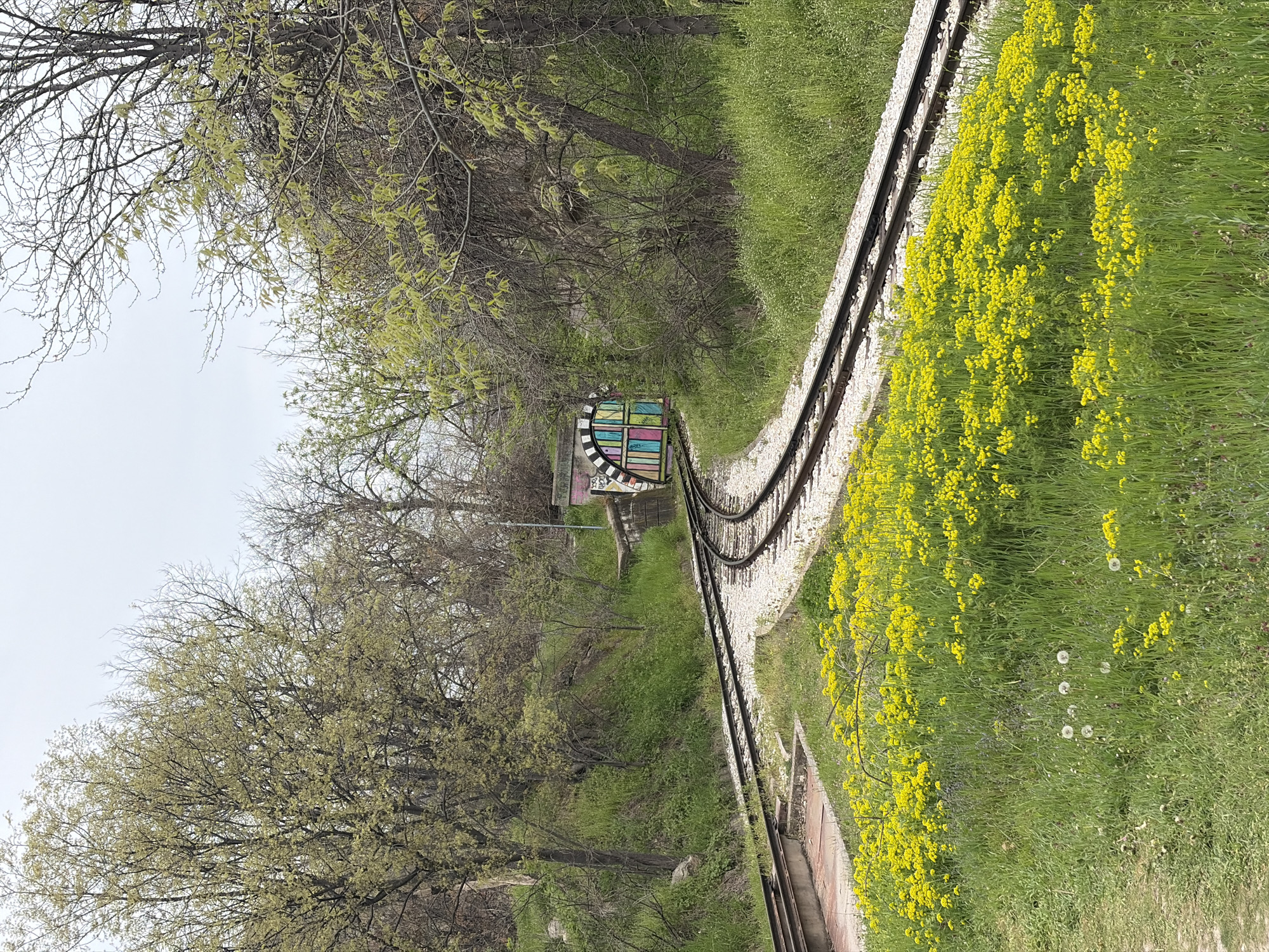 Urban exploration captures Plovdiv's railways, street art, sculptures