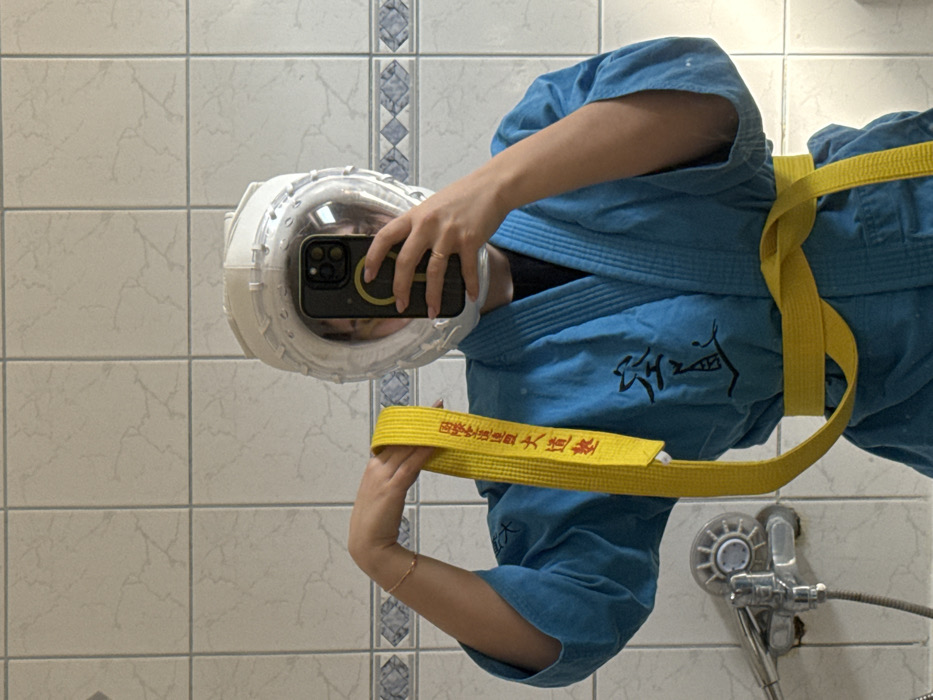 Resident documents daily life in Austrian home