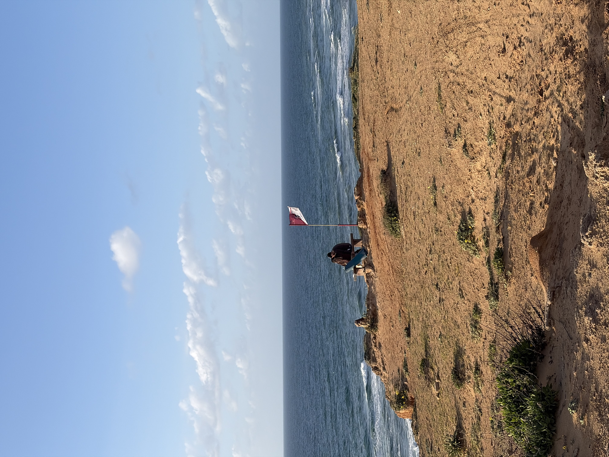 Coastal views captured at Arsuf, Israel seaside
