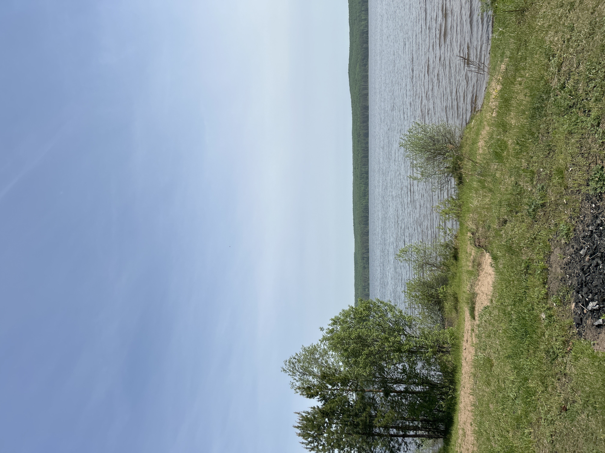 Family enjoys early morning outing at Kama River, Chaikovsky