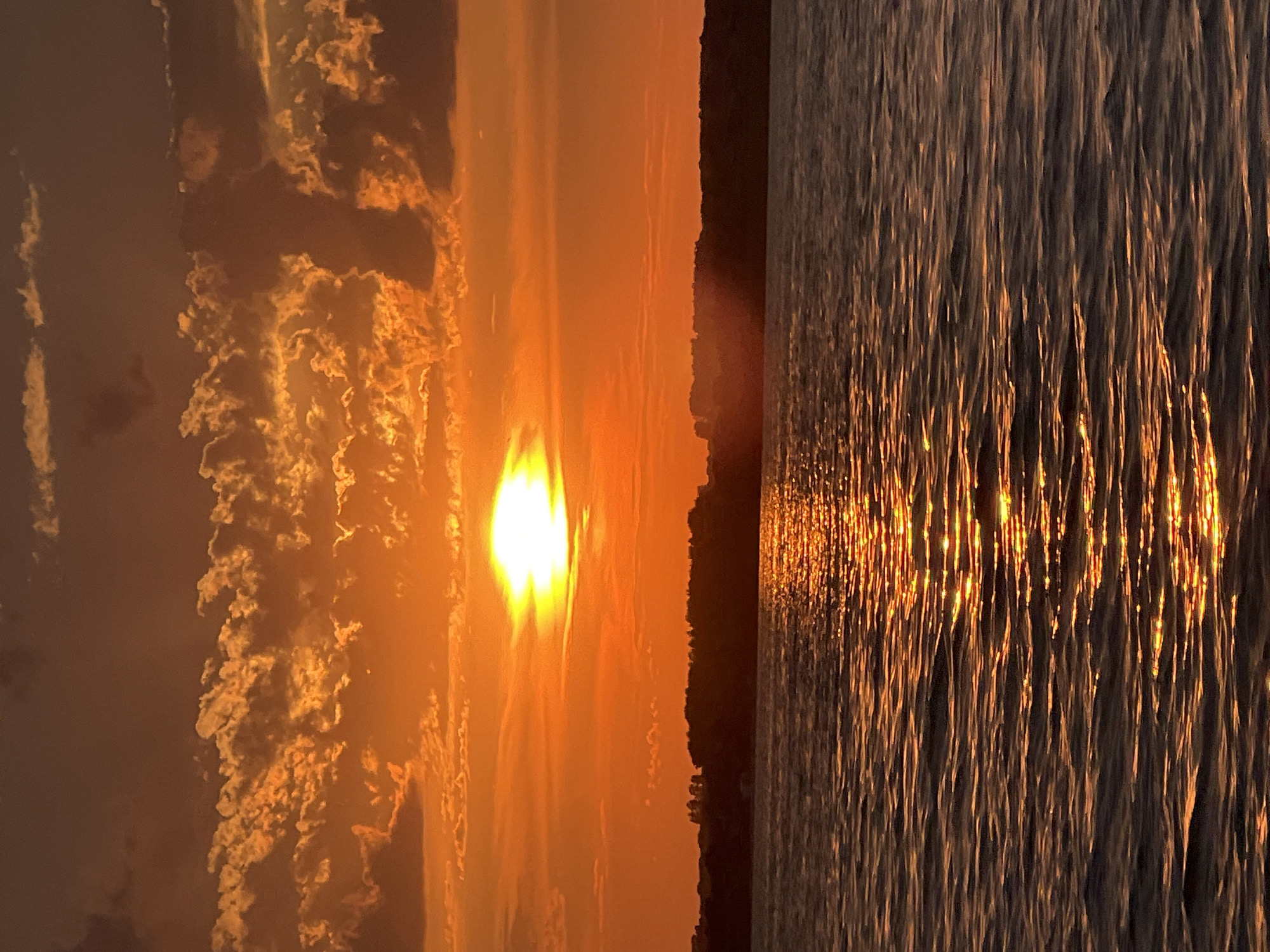 Sunset over the Ob River, Novopichugovo, Russia