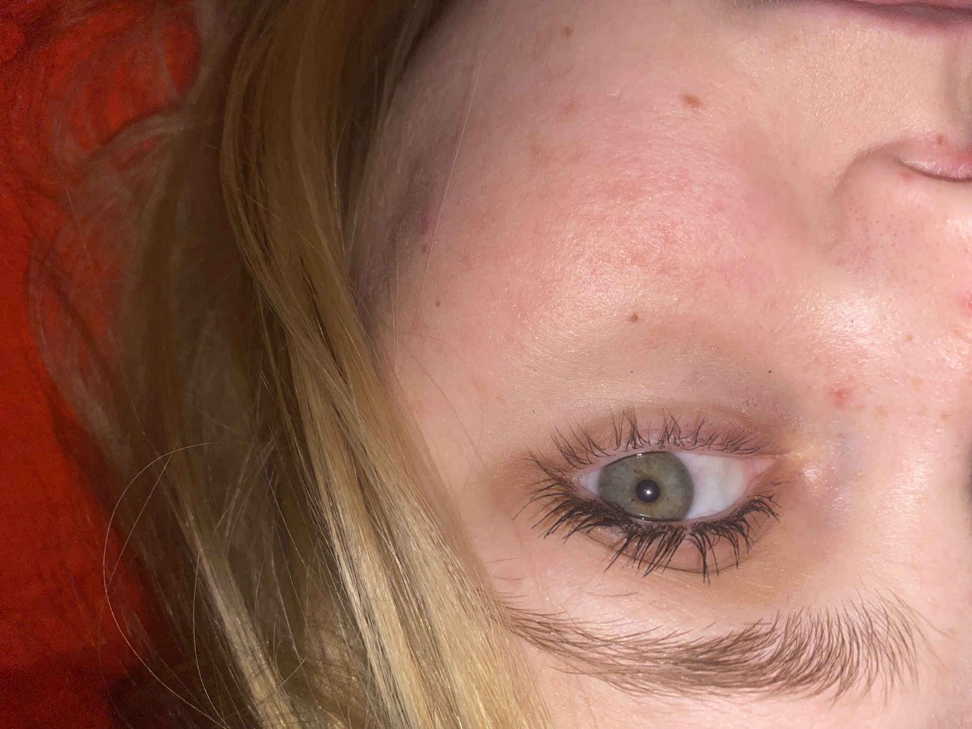 Cozy evening at home in Astana with fairy lights and close-up portraits