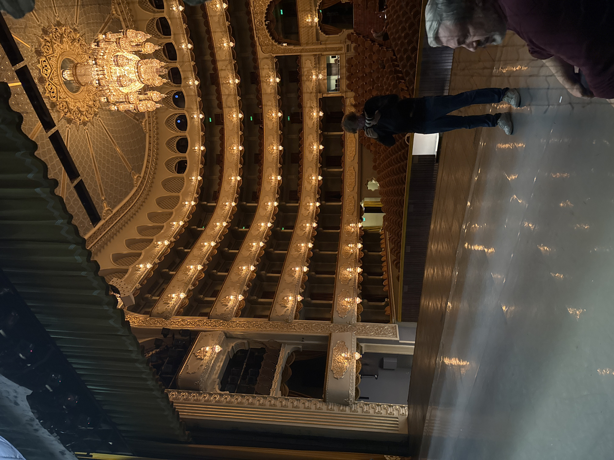 Backstage glimpses captured at Tbilisi Opera during theatrical production