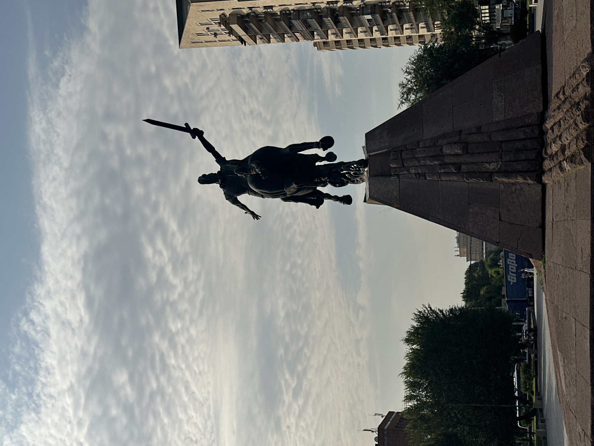Park stroll, street market browsing, and cooking at home