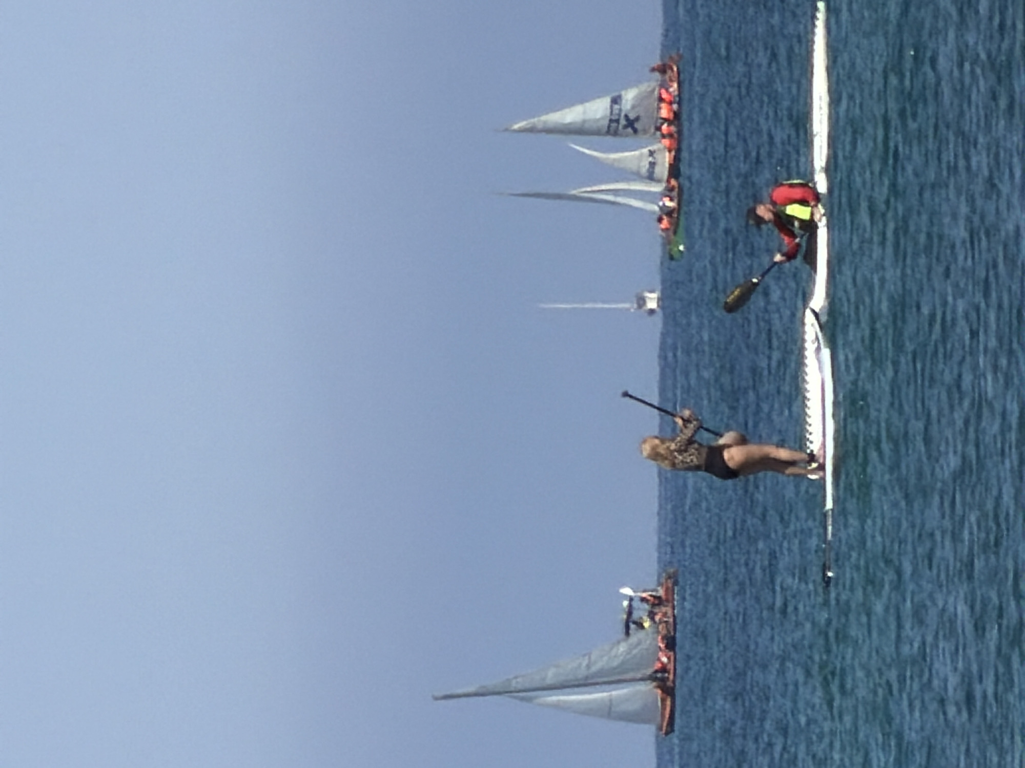 Morning water sports and beach activities in Tel-Aviv