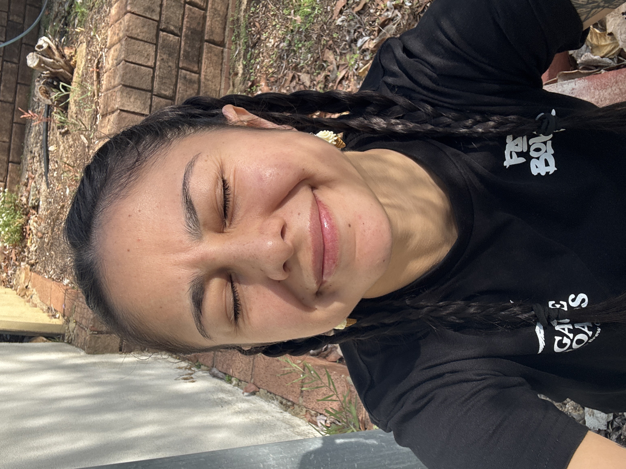 Person in headphones observed outdoors in Bicton, Australia