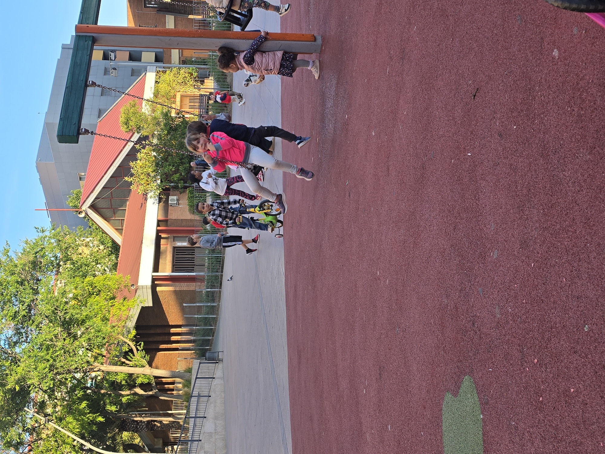 Everyday scenes captured across Cornellà de Llobregat playgrounds and squares