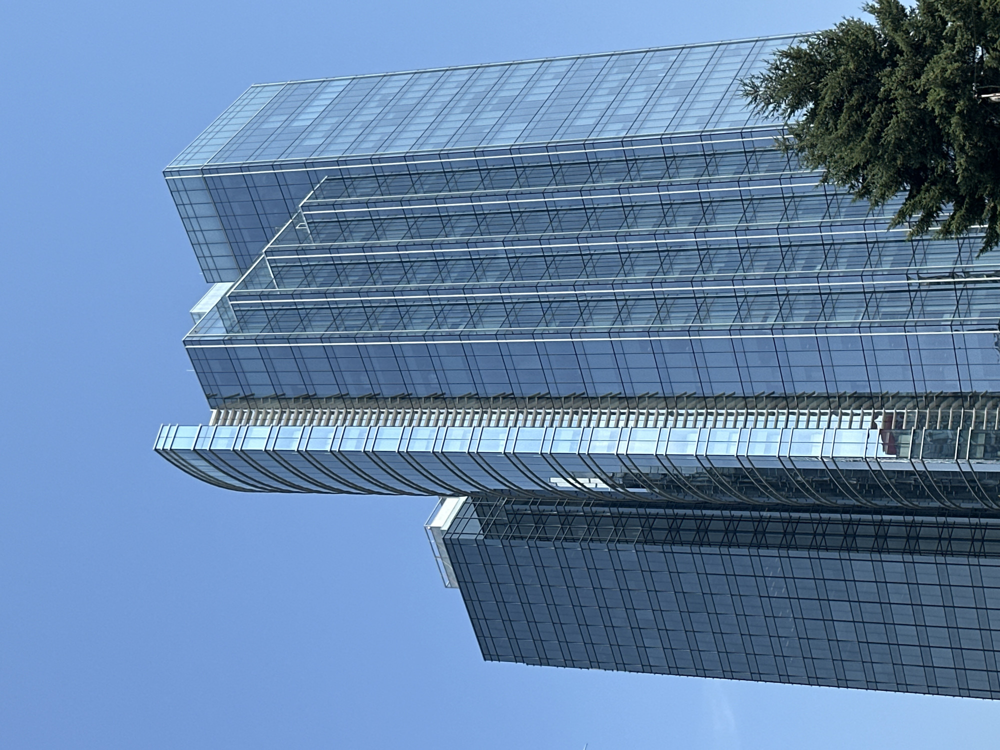 Station Square's twin towers rise over Burnaby skyline
