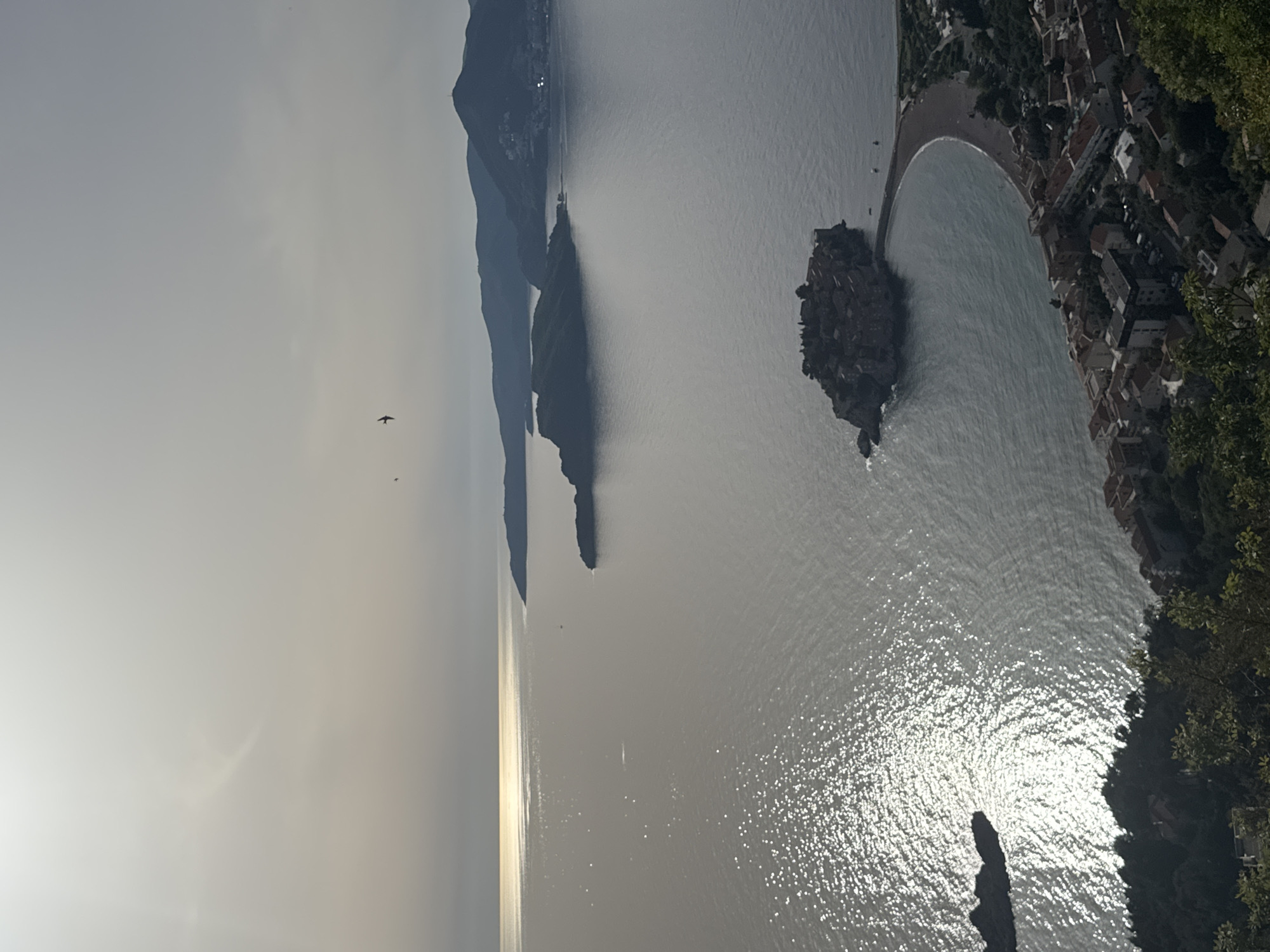 Tourist captures aerial, ground views of Sveti Stefan Montenegro
