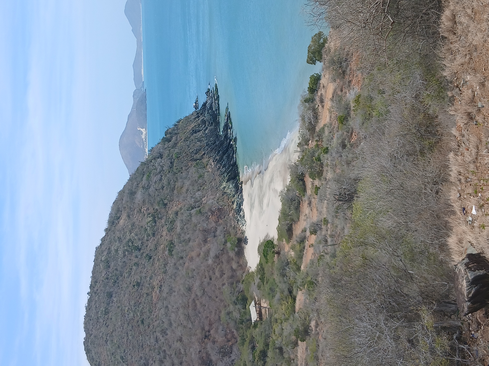 Coastal landscape photographed at Manzanillo bay, Venezuela