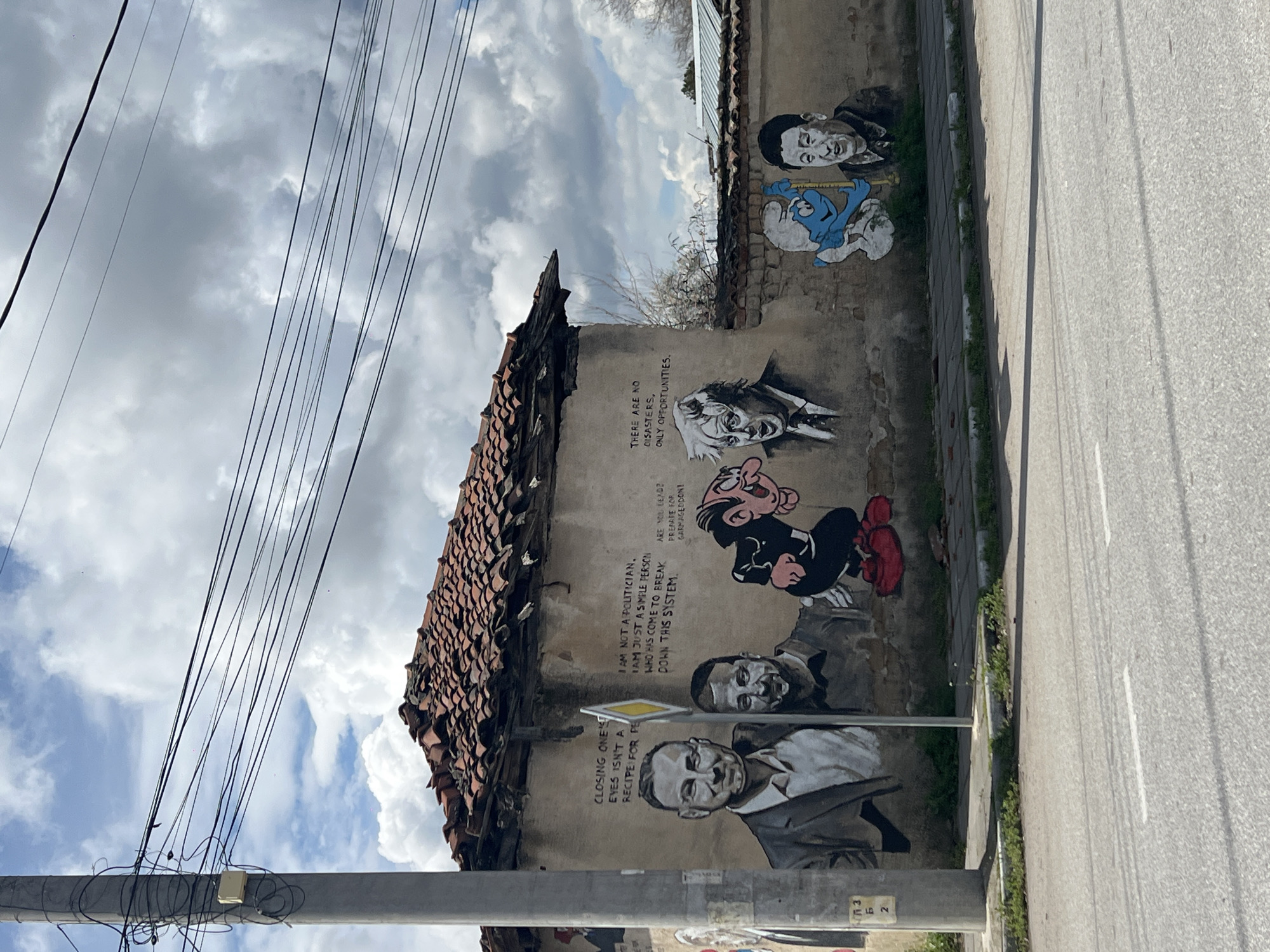 Deteriorating building documented in Starosel, Bulgaria