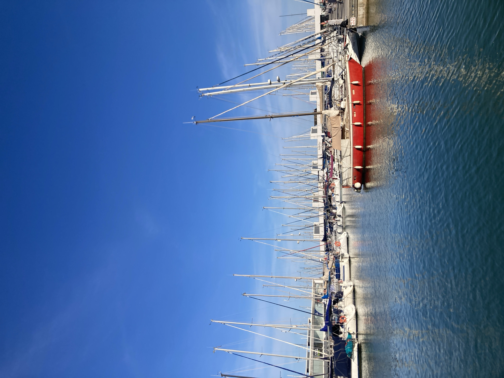 Marina and beach day at Port De La Ginesta