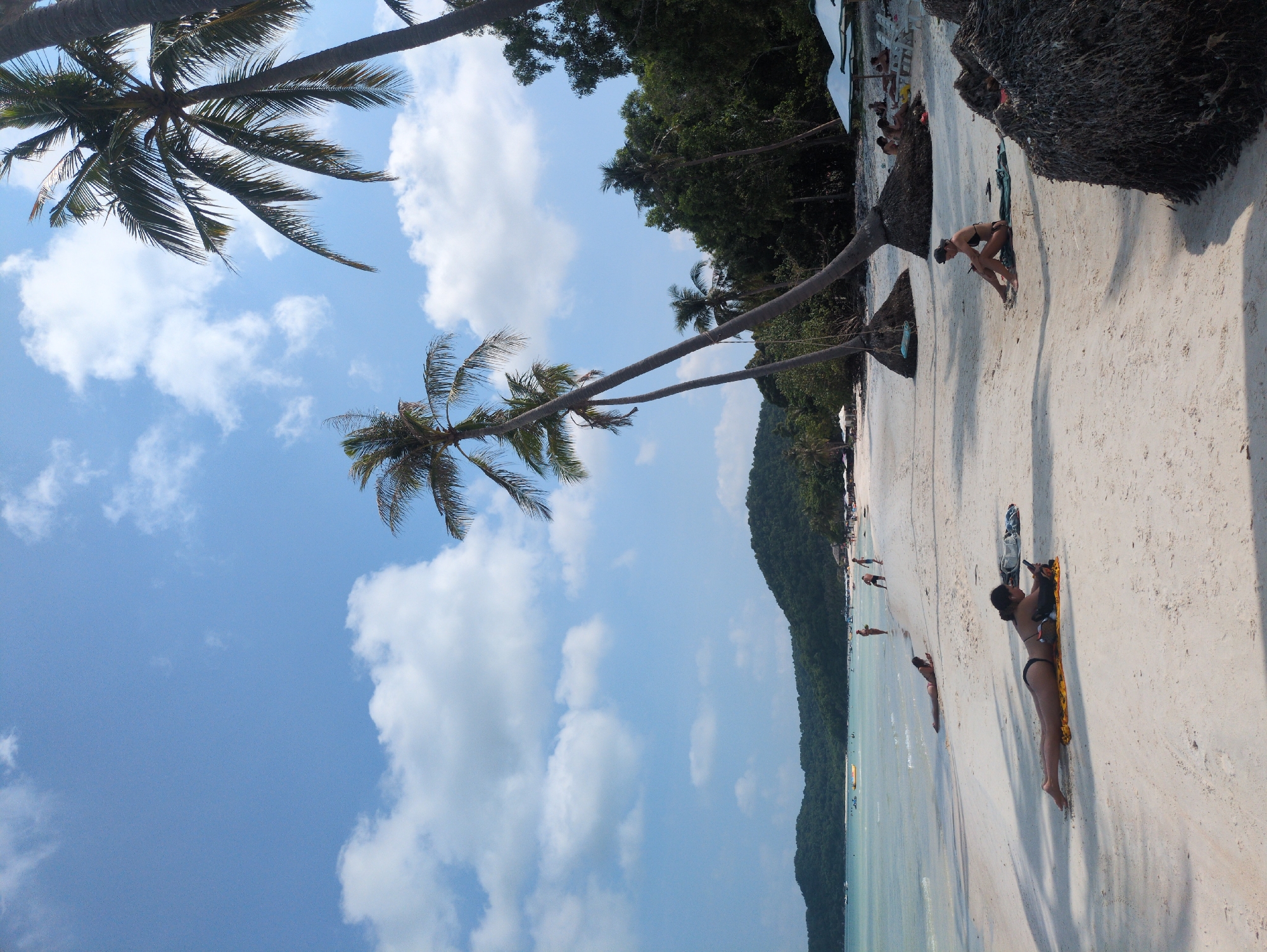 Morning beach activity captured at Phú Quốc tropical resort