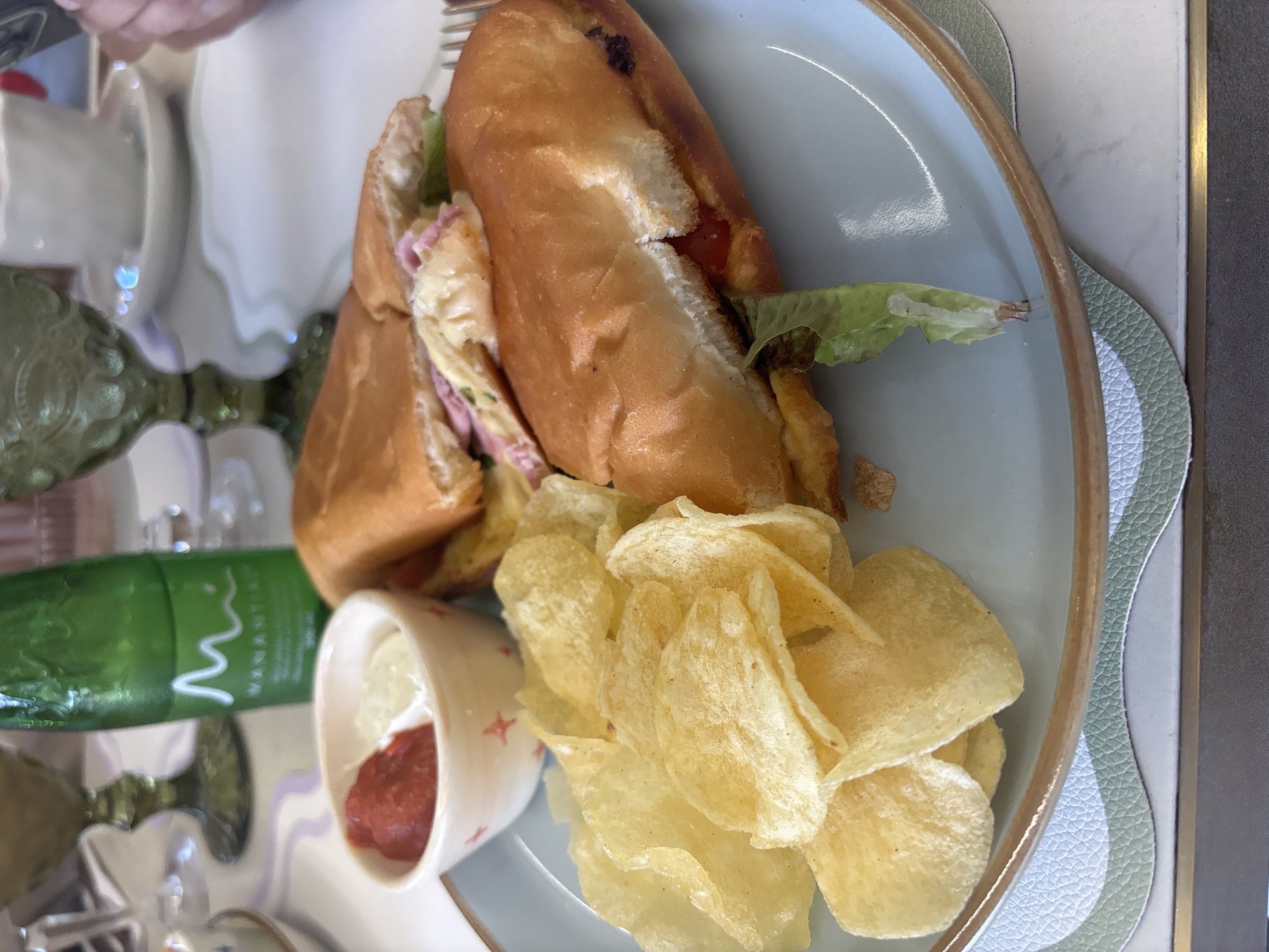 Lunch and dessert documented in Rionegro, Colombia