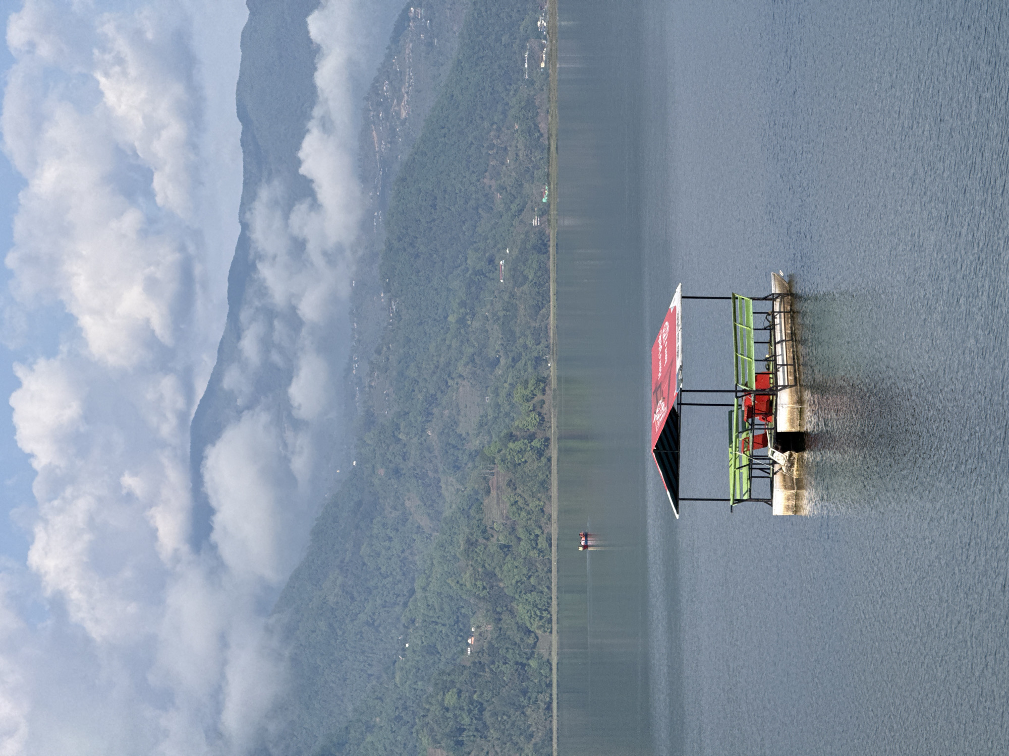Peaceful dawn views captured at Phewa Lake, Pokhara