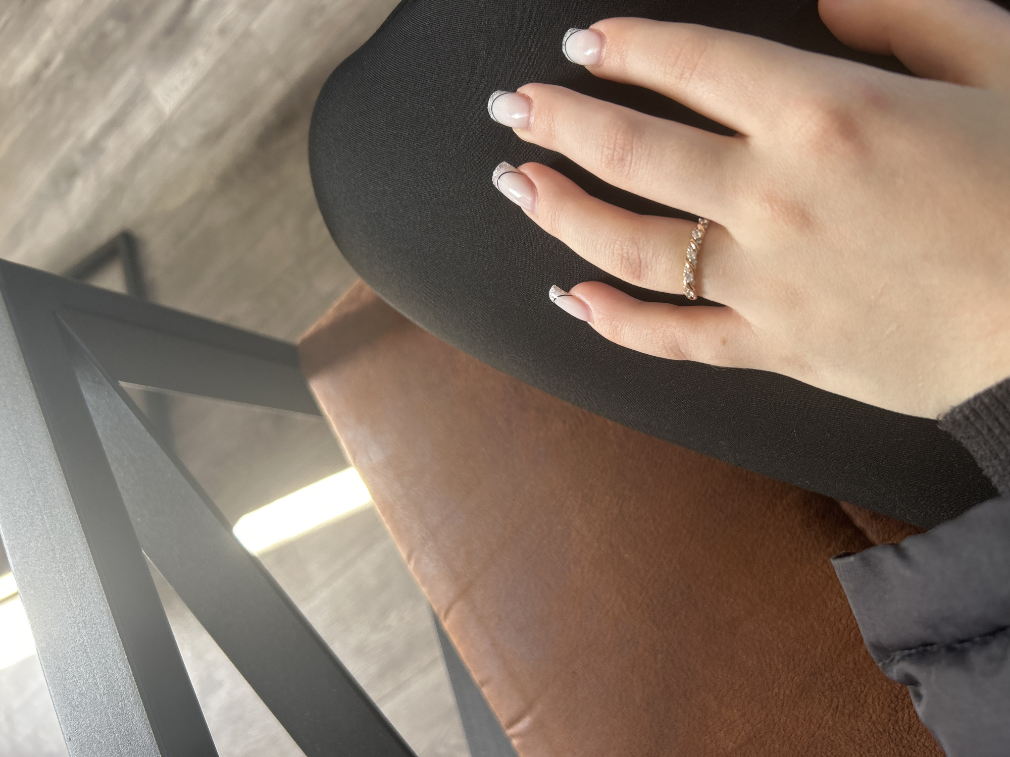 Quiet moments captured in Kemul: hand with ring, rabbit image