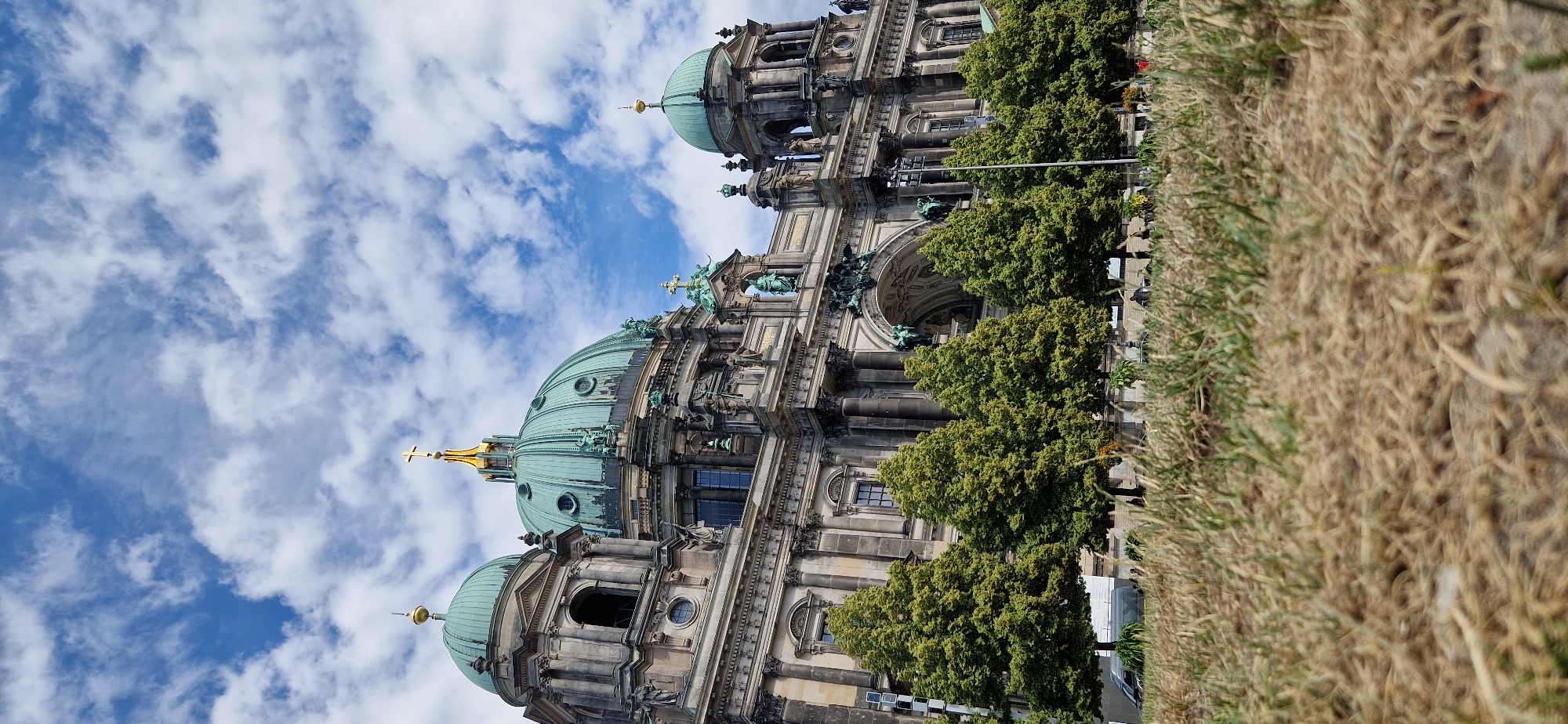 Exploring Museum Island's landmarks and architecture in central Berlin