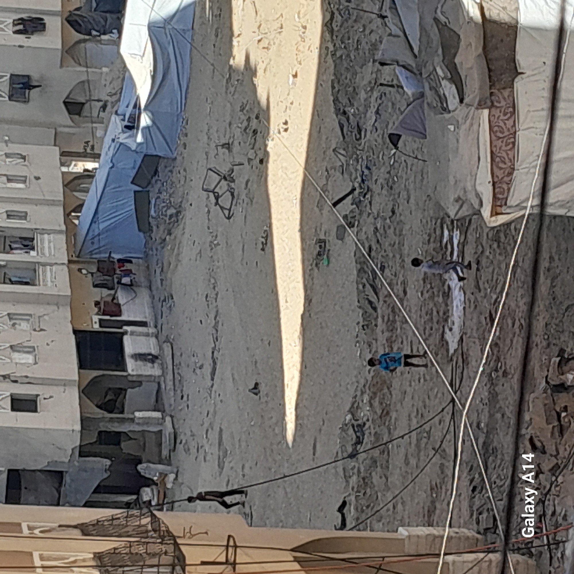 Water hauling and daily survival amid widespread destruction in Khan Yunis