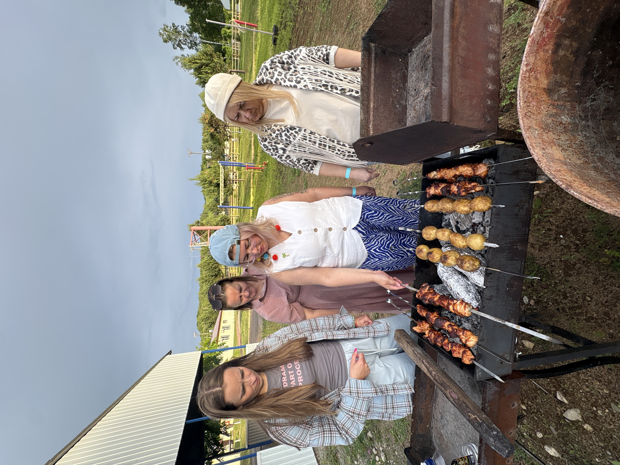 Women's barbecue gathering documented in Birobidzhan, Russia