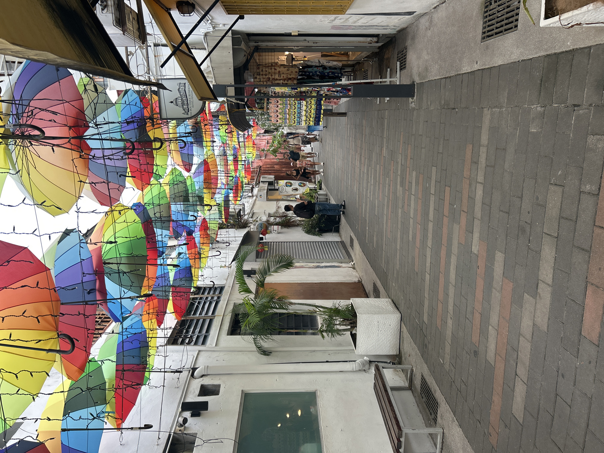 George Town's heritage streets: mosques, temples, umbrellas, and popsicles