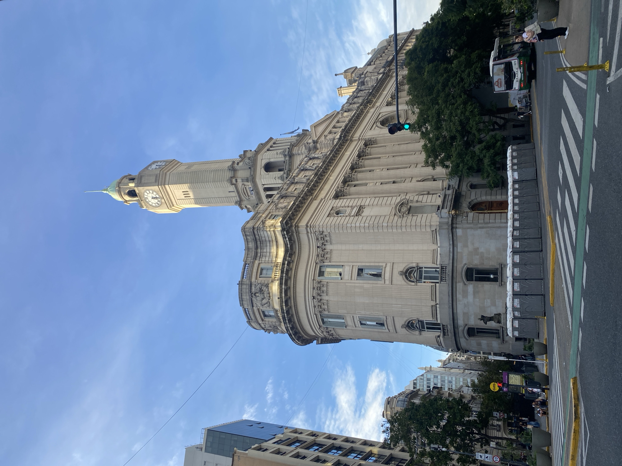 Historic Buenos Aires architecture documented in brief evening survey