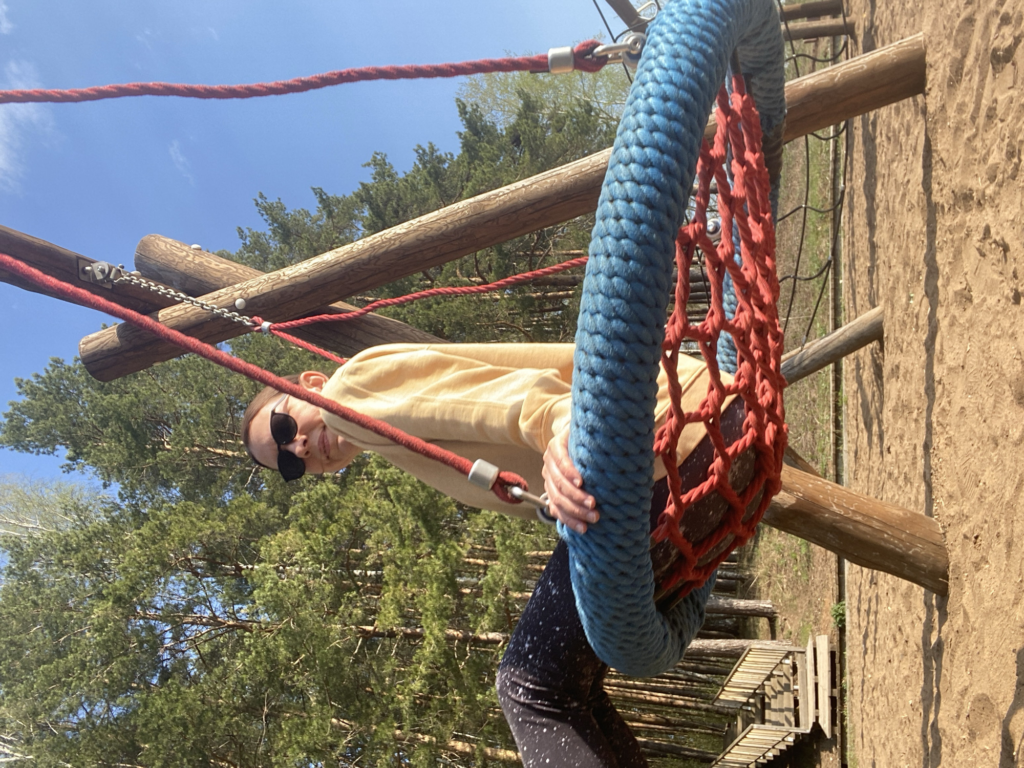 Early Morning Recreation Activities Captured at Chaikovsky Playground Facility
