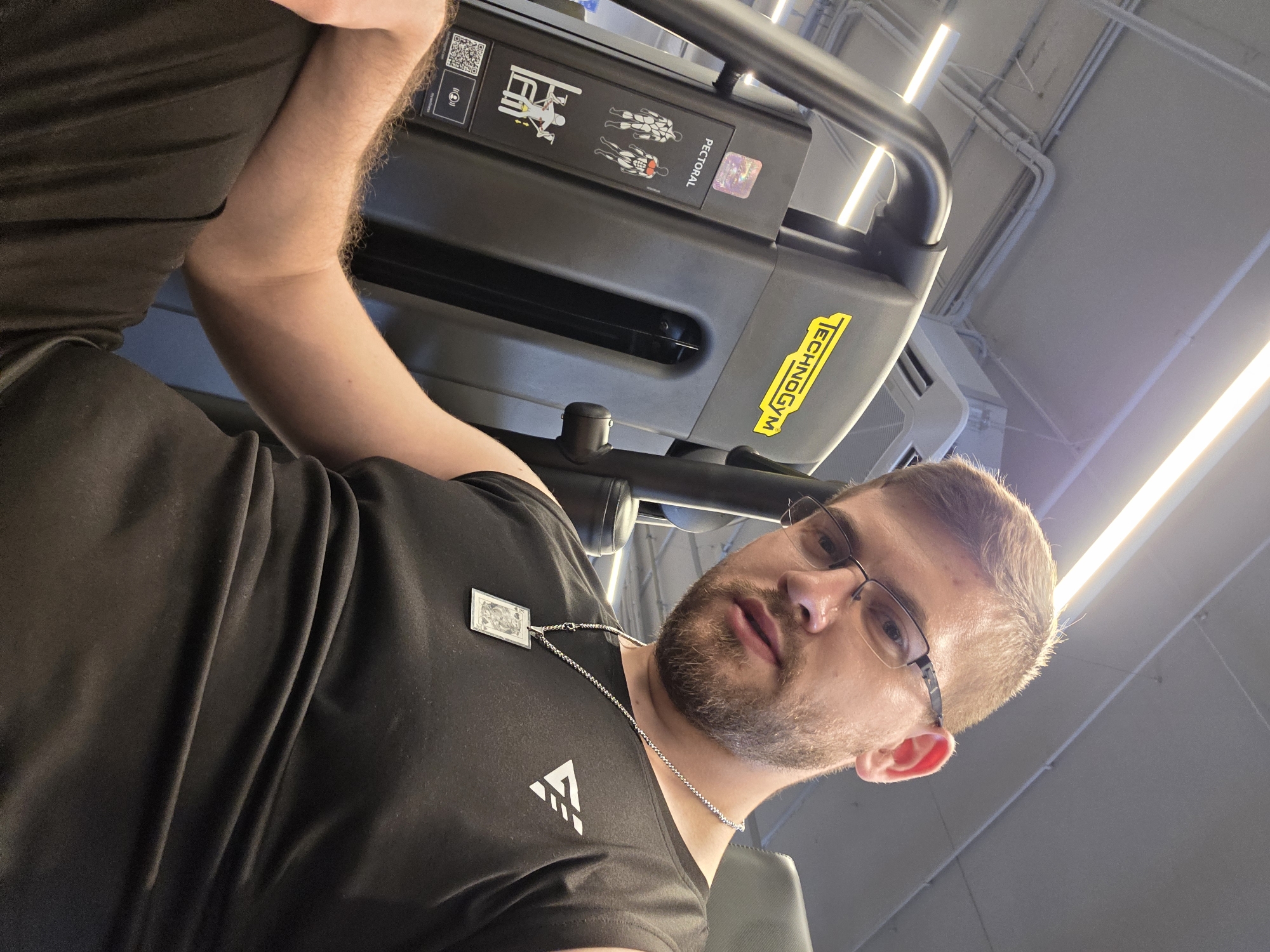 Afternoon workout session documented at Plovdiv gym