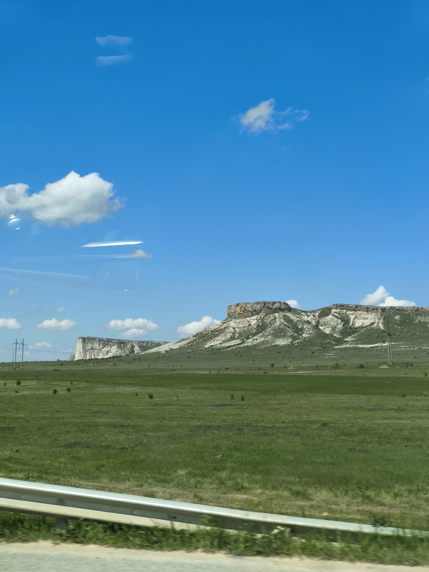 Highway travel through rural landscape documented May 7