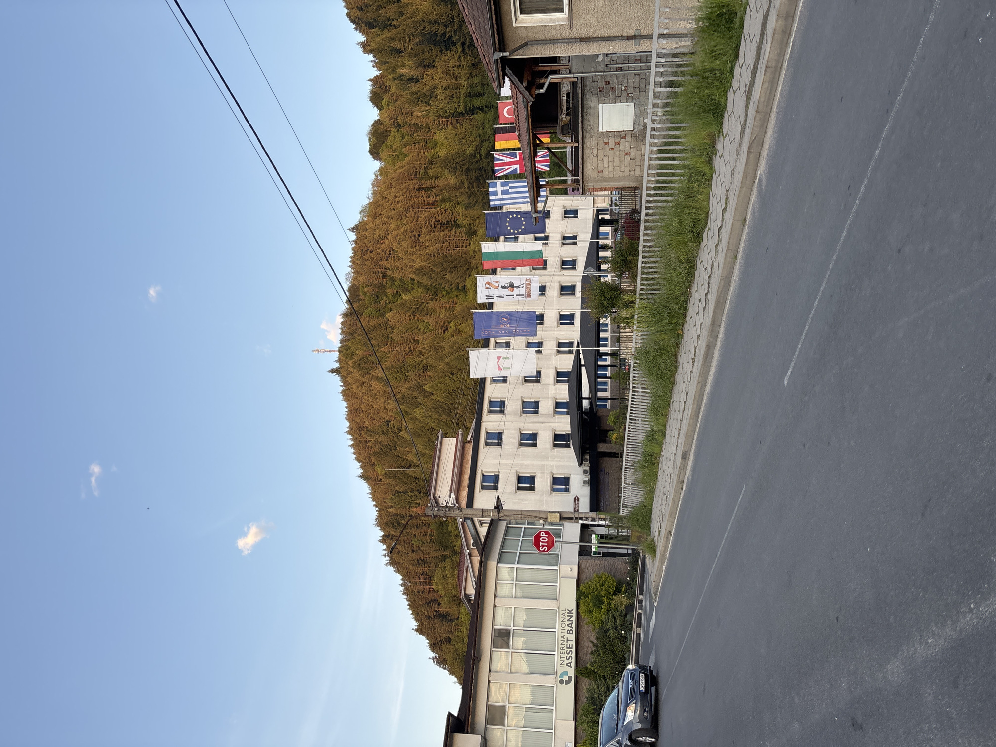 Afternoon stroll through Zlatograd, Bulgaria captures street scenes, grazing livestock