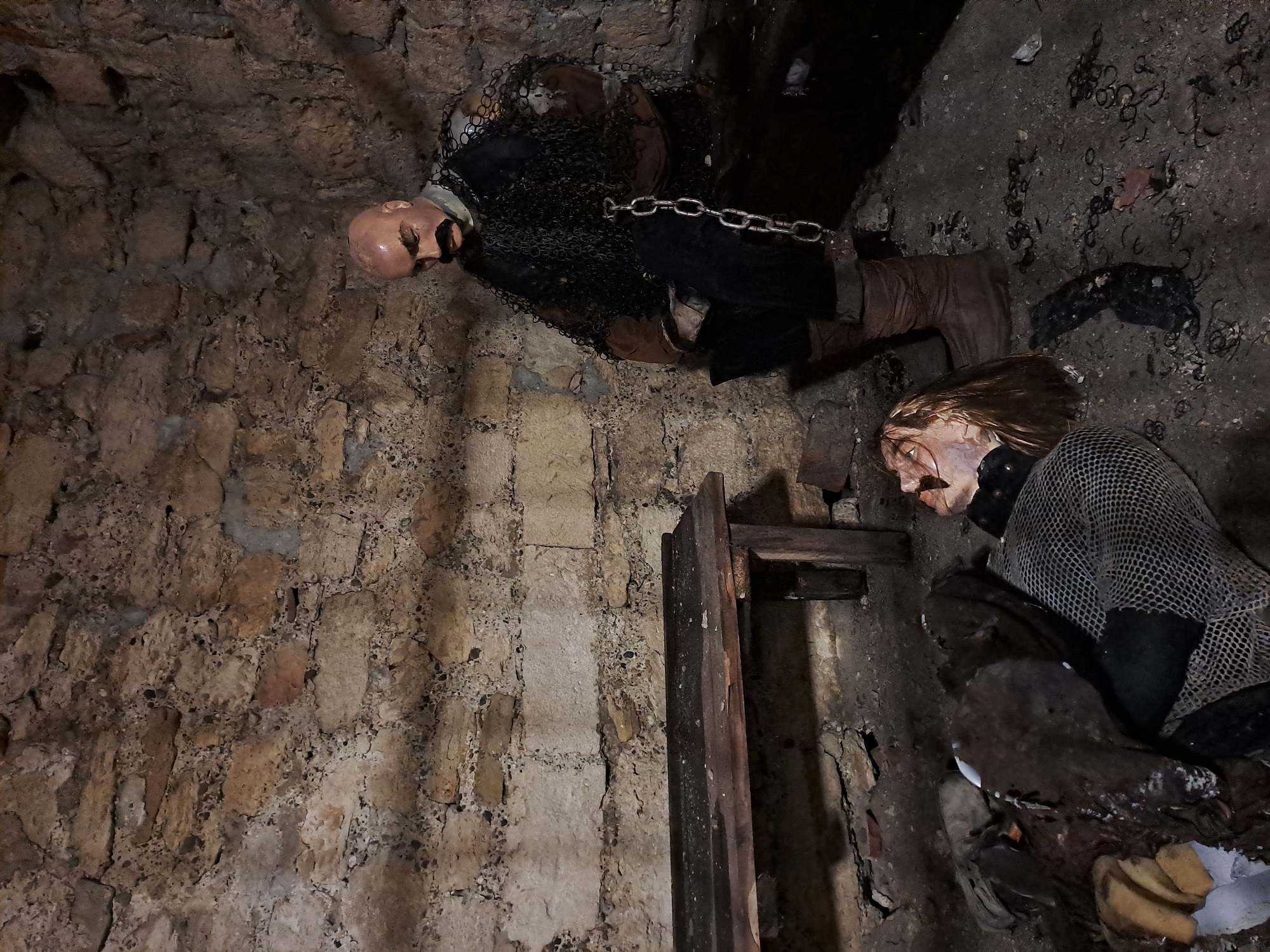 Cave church interior documented near Vidin, Bulgaria