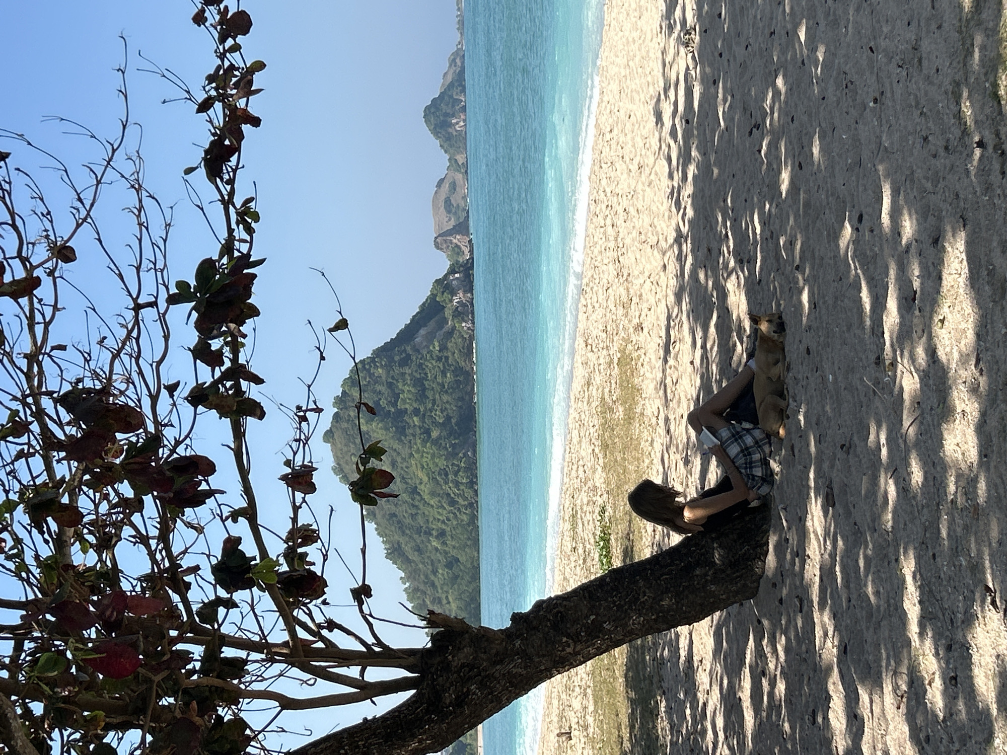 Lazy afternoon on Kuta beach, Lombok