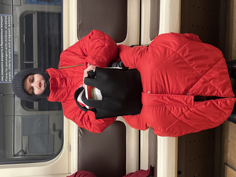 Winter commute scenes documented across St. Petersburg transit system