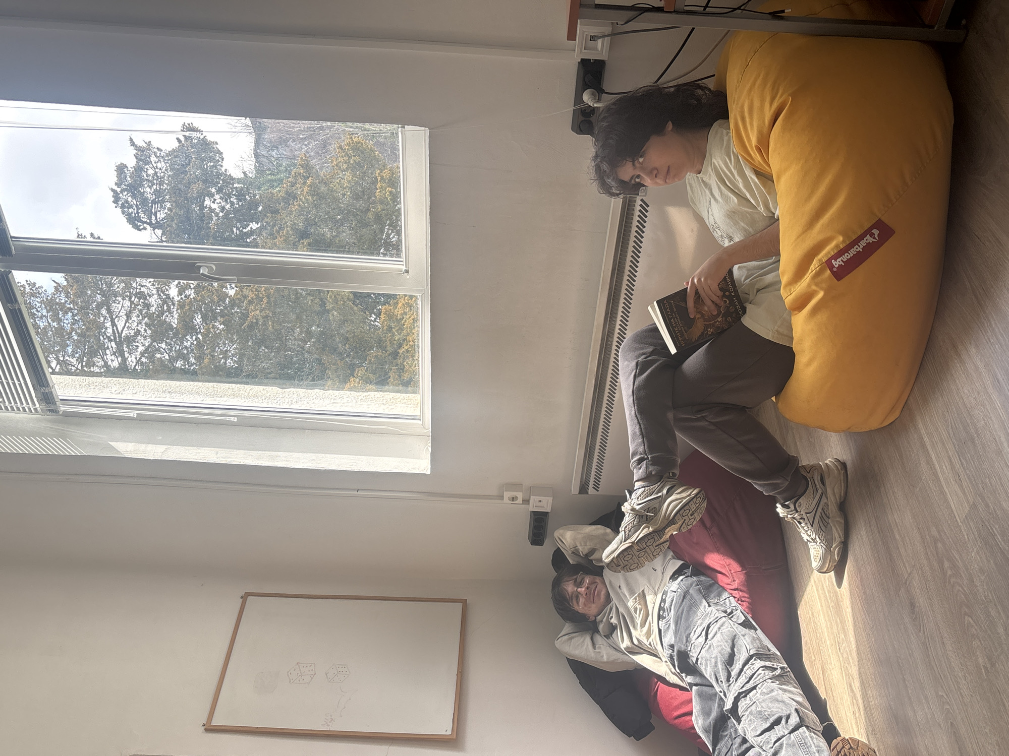 Students captured in casual classroom moments in Troyan