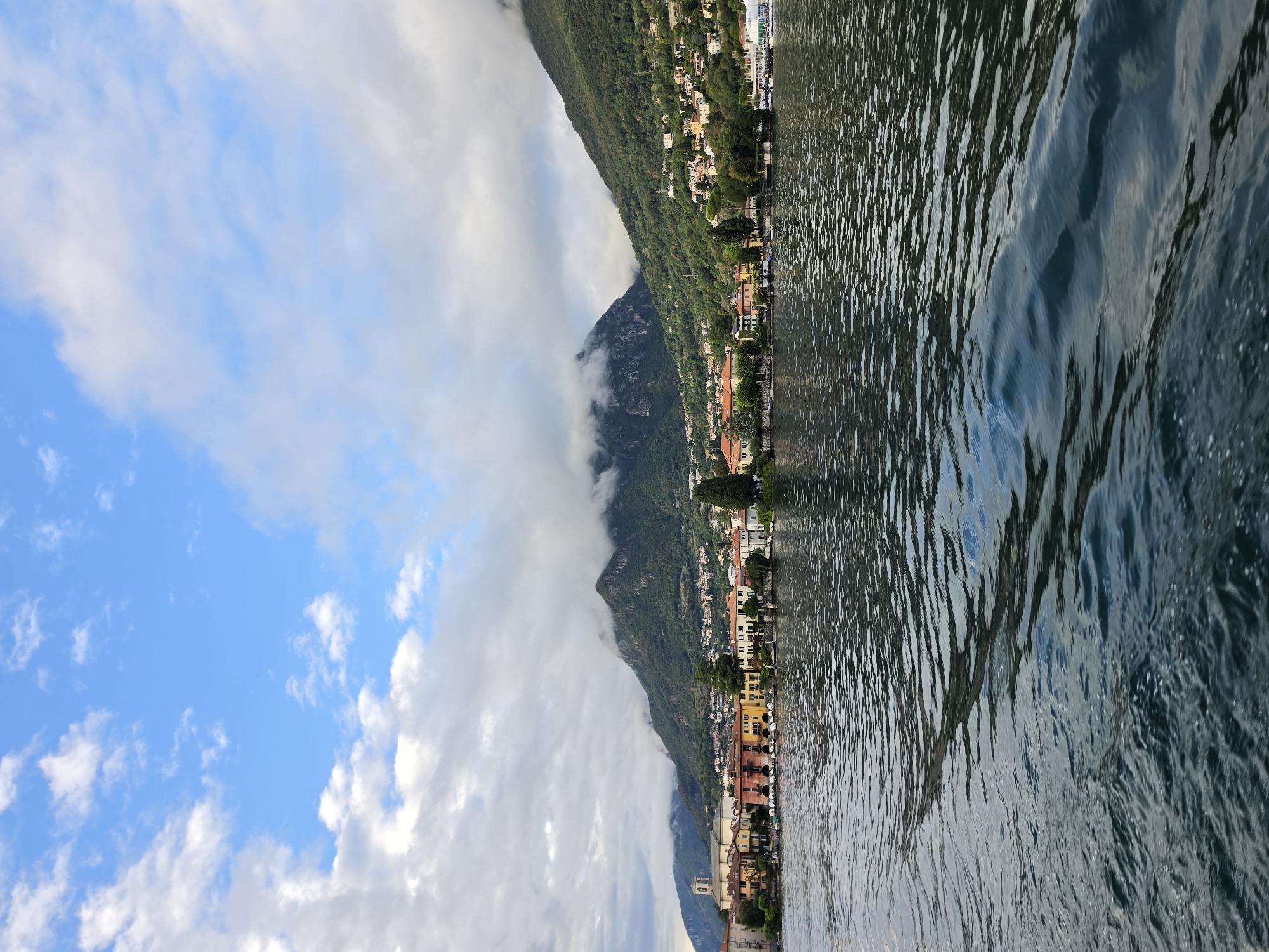 Mandello del Lario's Lake Como waterfront, captured from multiple angles