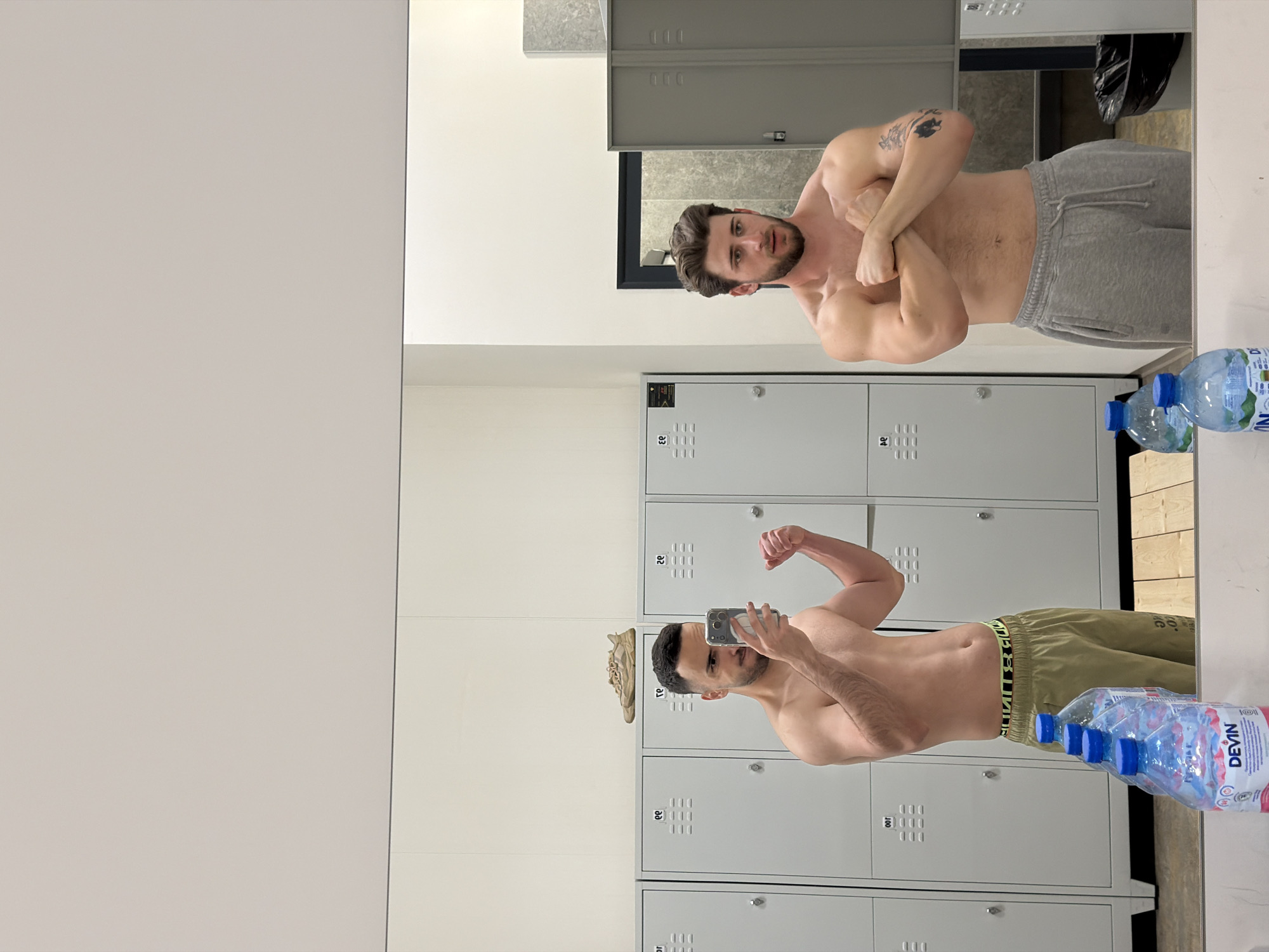 Morning workout sessions documented at Plovdiv gym facility