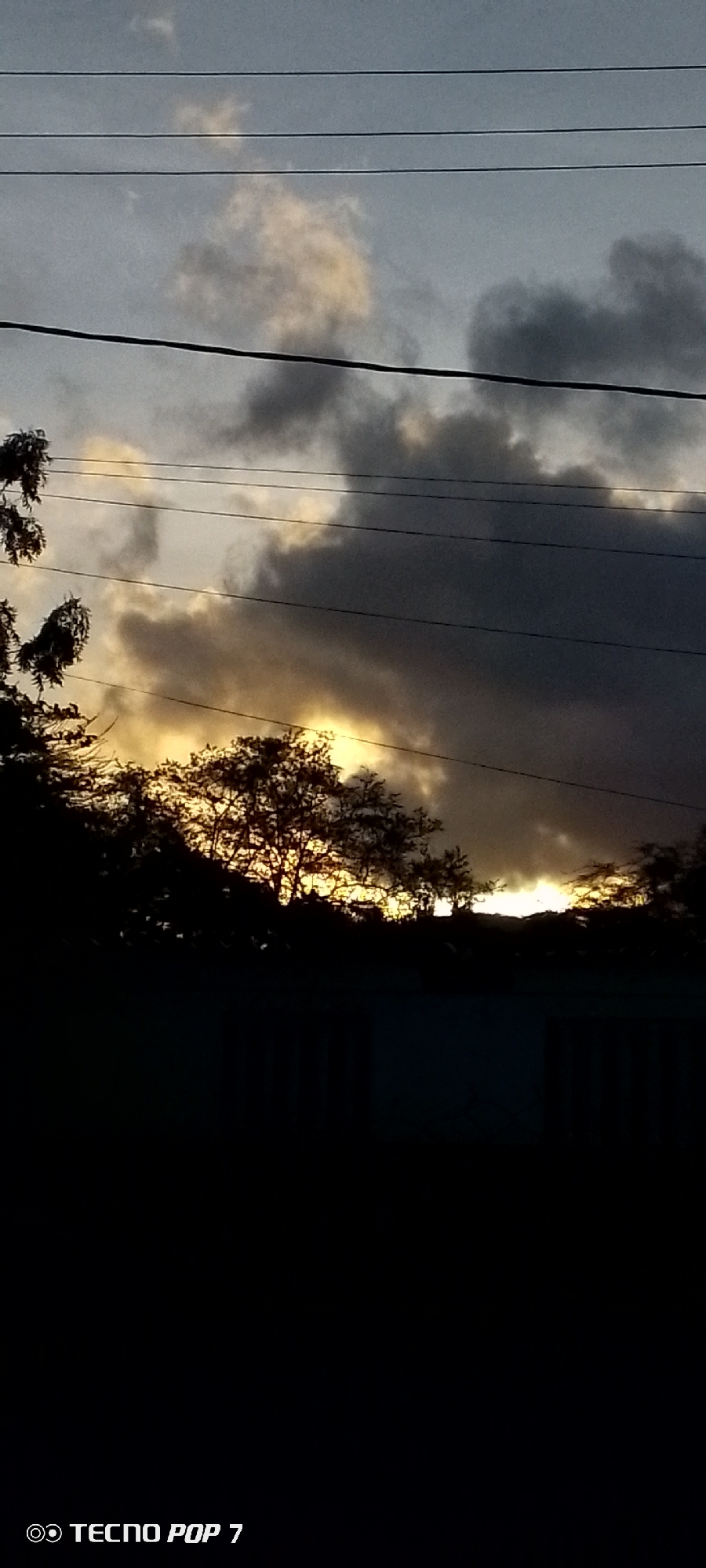 Sunset documented through 26 photographs in Altagracia, Venezuela