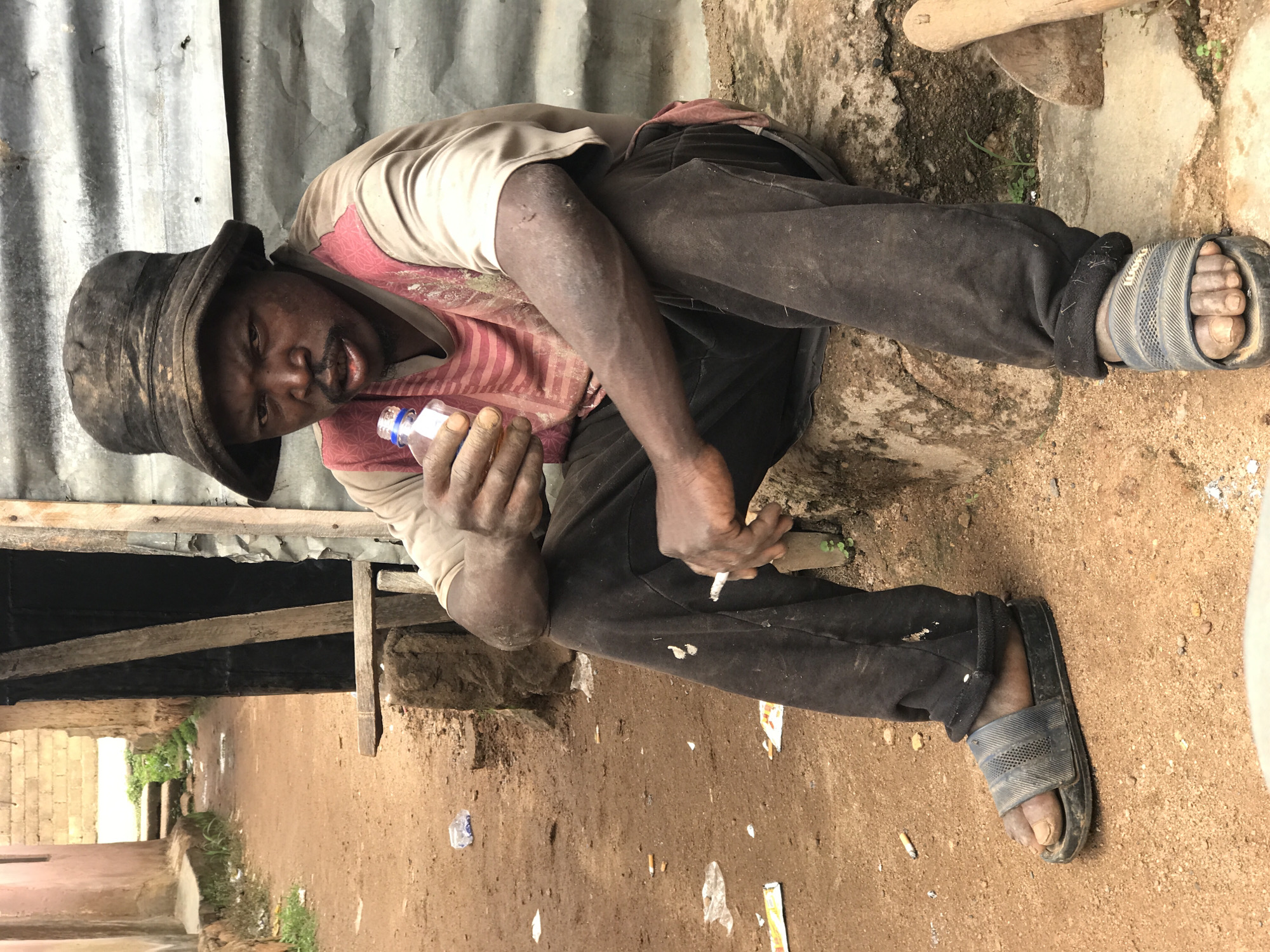 Morning scenes from Nigerian neighborhoods and local businesses