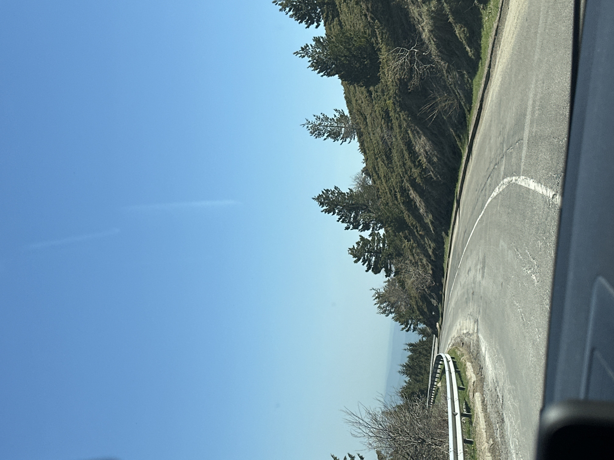 Road infrastructure documented near Beli Osam, Bulgaria