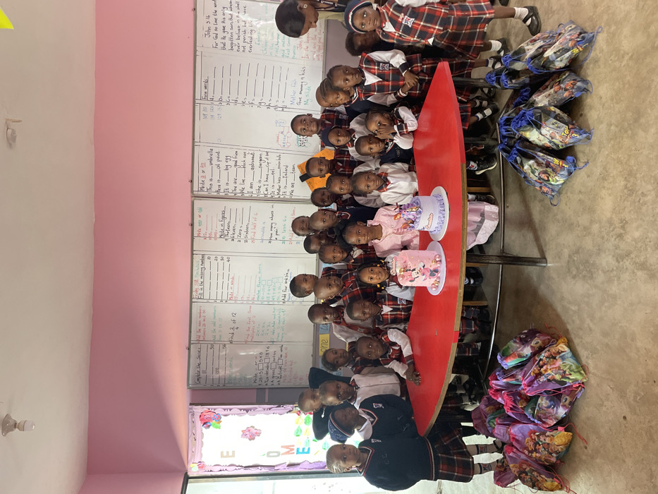 5-year-old's birthday celebrated with classmates in Jos, Nigeria classroom