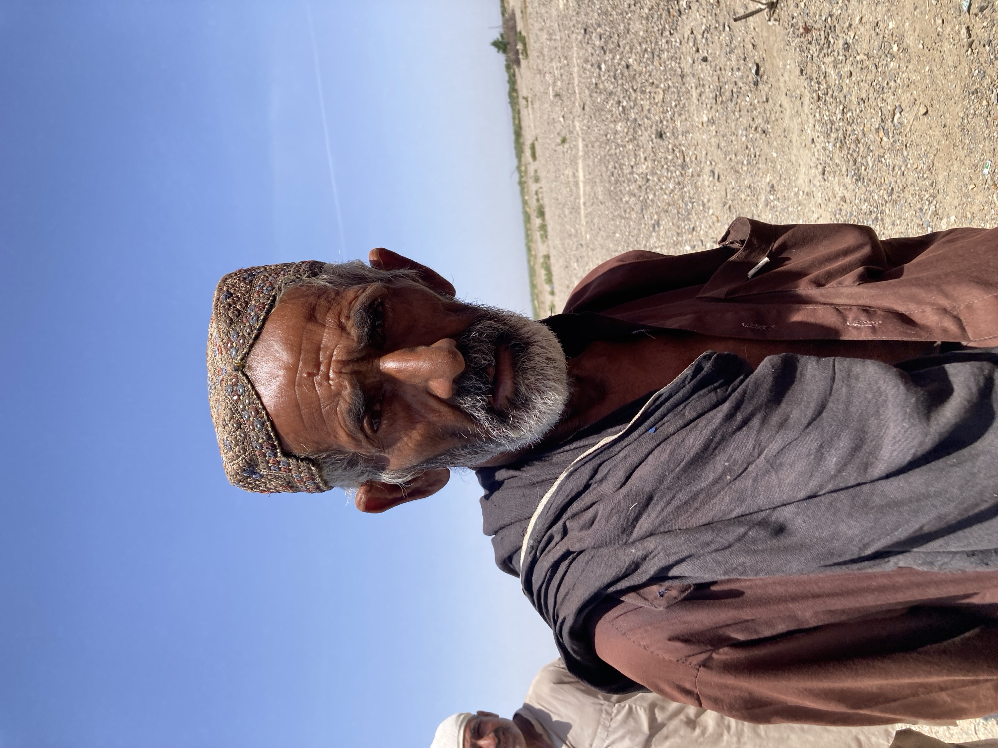 Traditional community gathering documented in Hussenāni, Pakistan