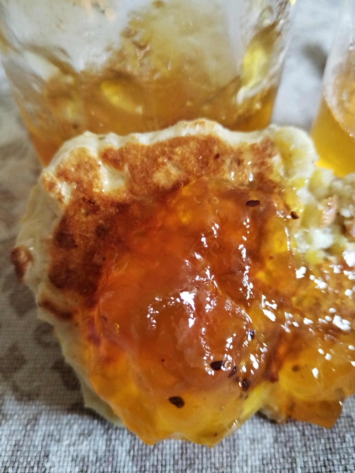 Morning domestic moments with cats and pastries in Chaikovsky