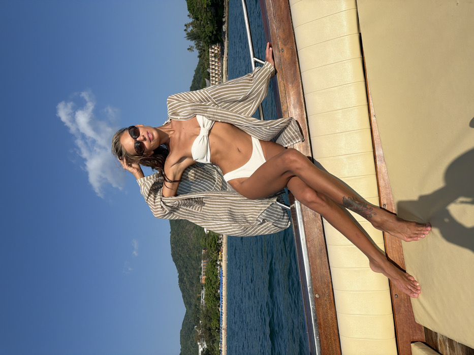 Group enjoys boat day sunbathing in Karon Thailand