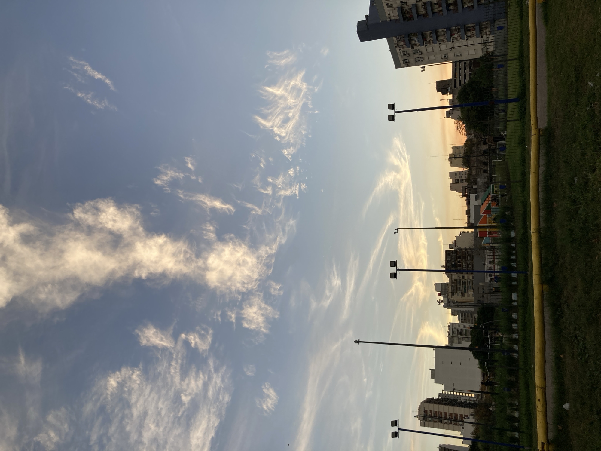 Evening scenes captured around La Bombonera stadium in Buenos Aires