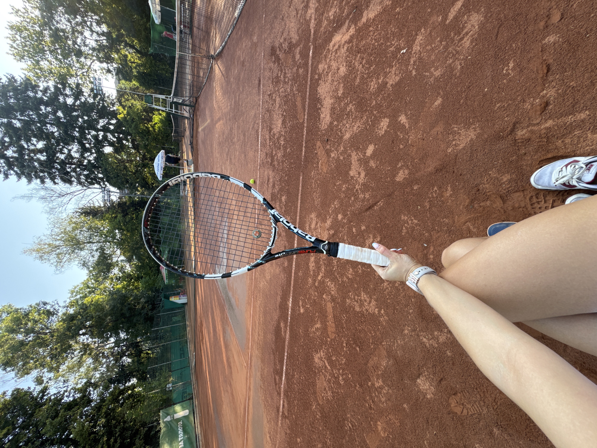Clay court tennis session getting underway in Sofia